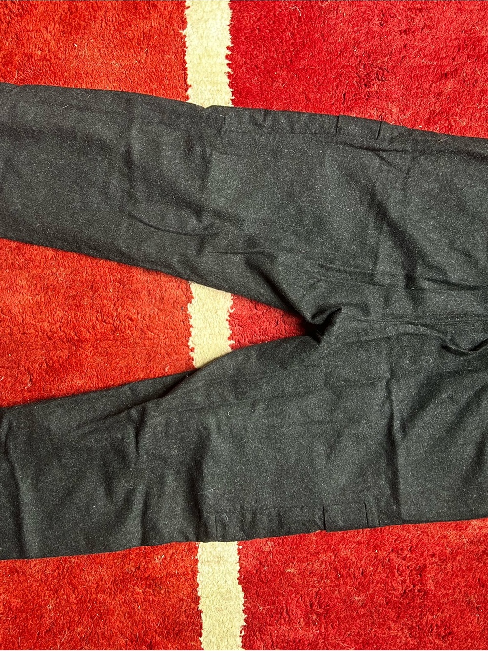 COS Men's Black Cargo Pants with Drawstring Waist - Picture 2 of 4